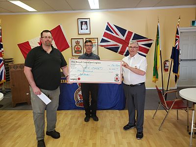 Yorkton Air Cadets Donation